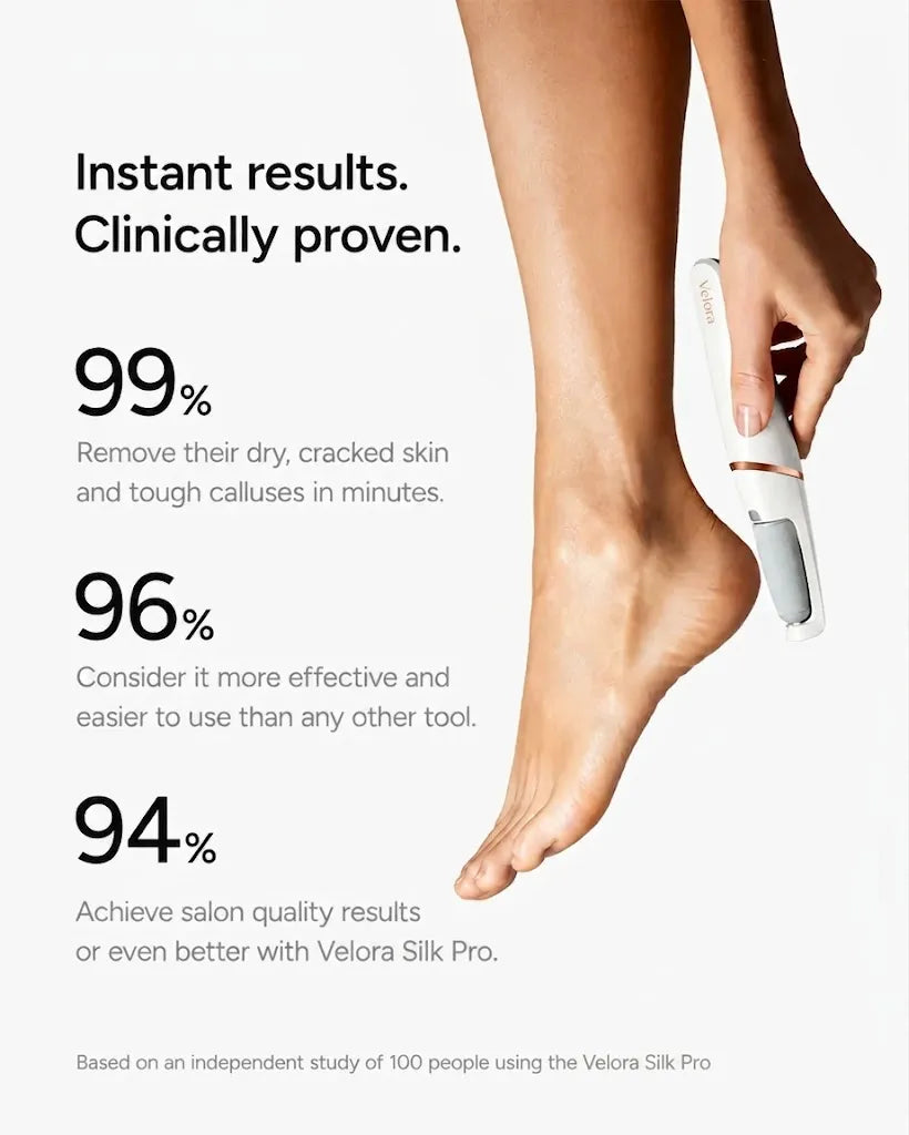 Velora Silk 3 Pro: Smooth Feet Instantly